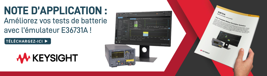 émulateur E36731A Keysight